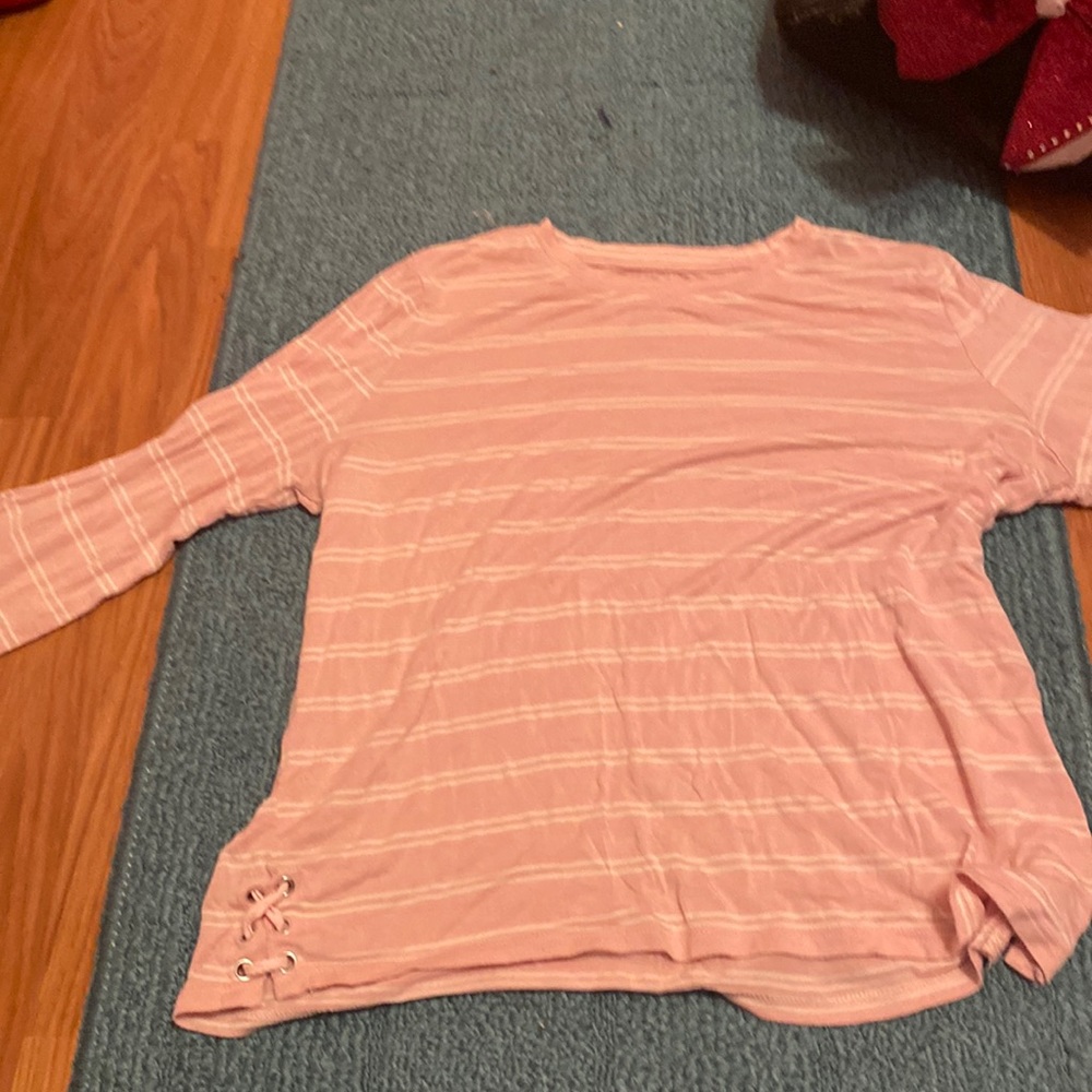 Pink Girls Long Sleeve